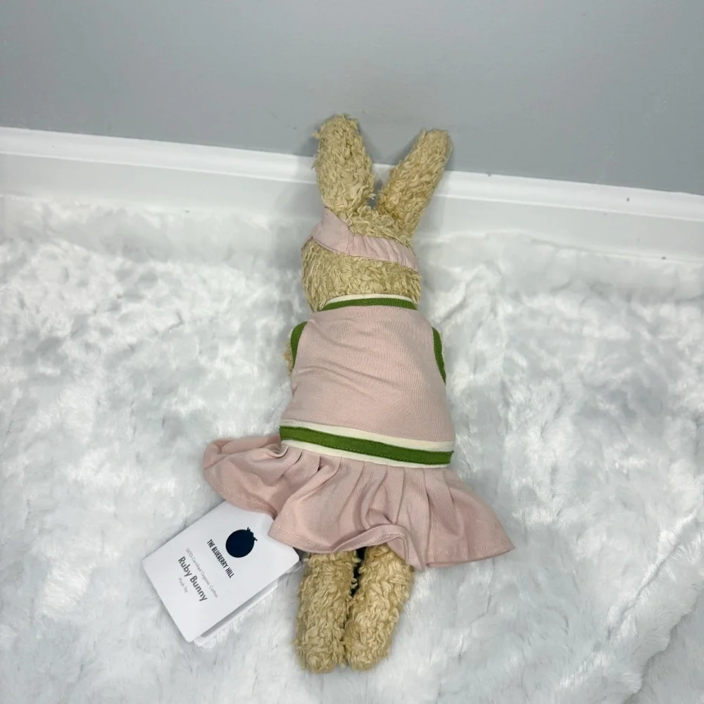 The Blueberry Hill Ruby Bunny Pickleball Plush Toy 14” NWT